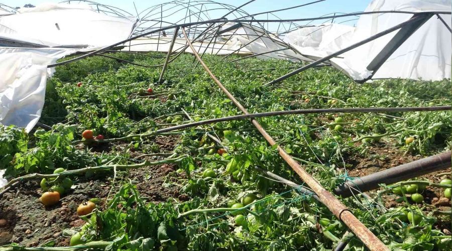 10 saniyelik hortum serayı yerle bir etti