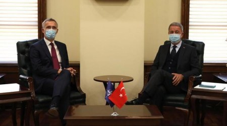 Akar, NATO Genel Sekreteri ile görüştü