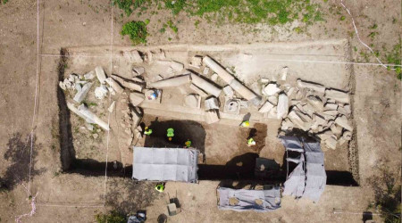 Amasra'nın toprak altında kalan tarihi gün yüzüne çıkarılıyor