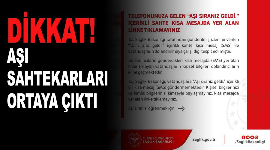 Aşı sahtekarları da ortaya çıktı