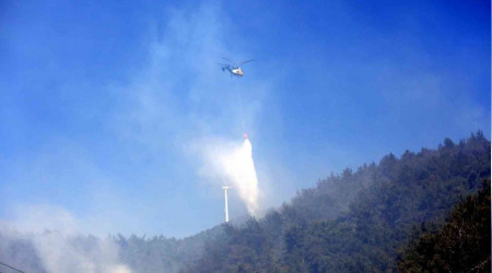 Belen'deki yangın ile ilgili 2 kişi gözaltında