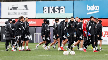 Beşiktaş taktik çalıştı