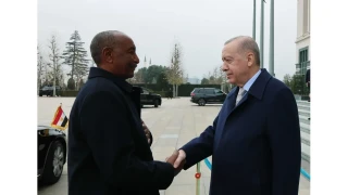 Cumhurbaşkanı Erdoğan Sudan Egemenlik Konseyi Başkanı Burhan ile görüştü