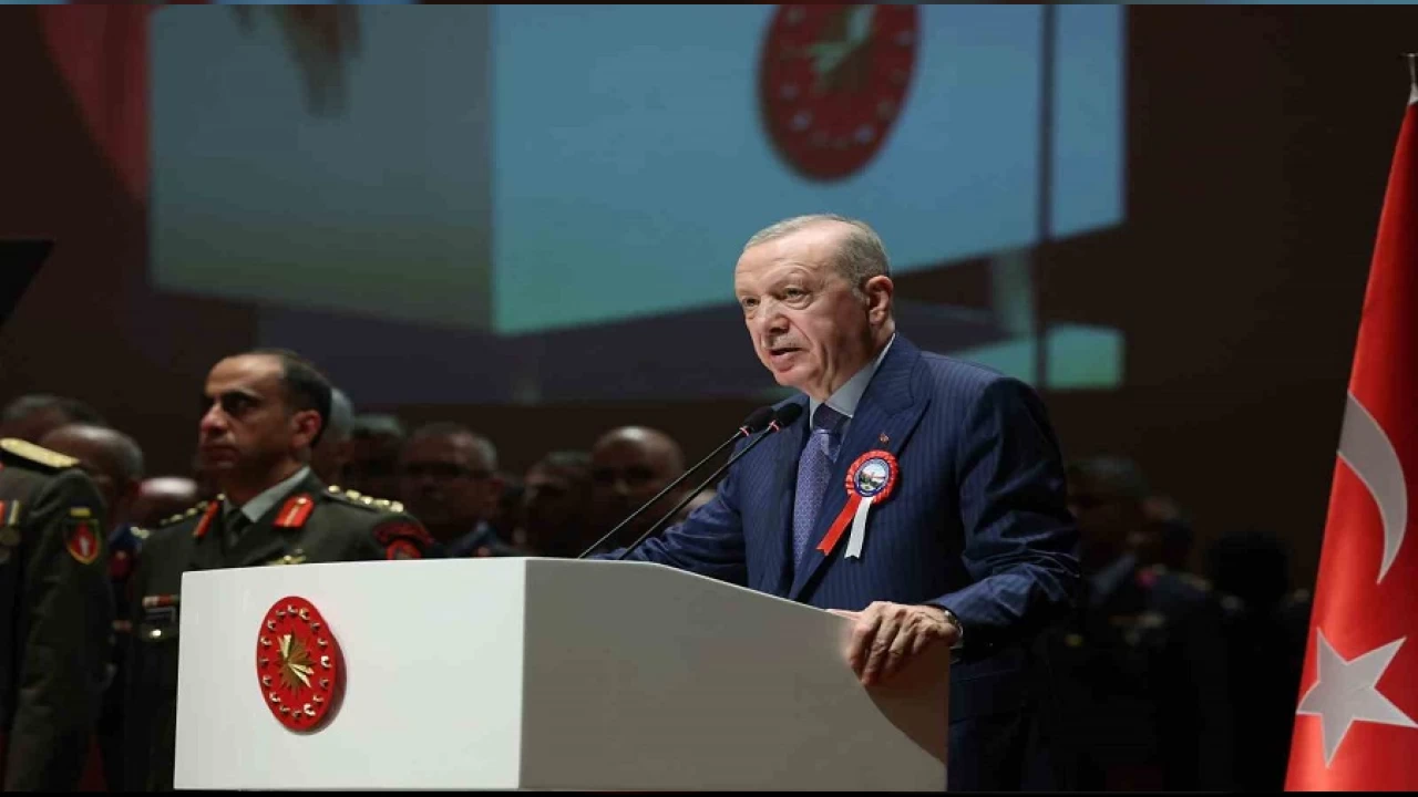 Erdoğan Milli Savunma Üniversitesi Mezuniyet Törenine katıldı