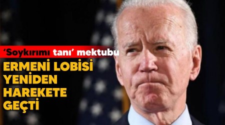Ermeni lobisi yeniden harekete geçti, senatörlerden Biden'e sözde 'soykırımı tanı' mektubu