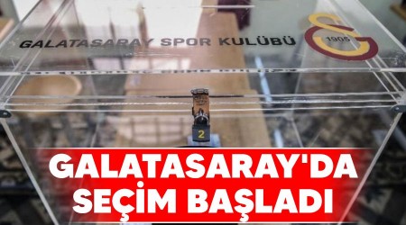 Galatasaray'da seçim başladı