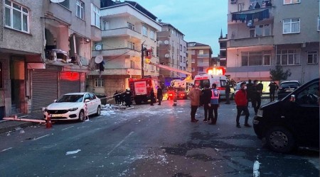 Gaziosmanpaşa'da doğalgaz patlaması: 1 yaralı