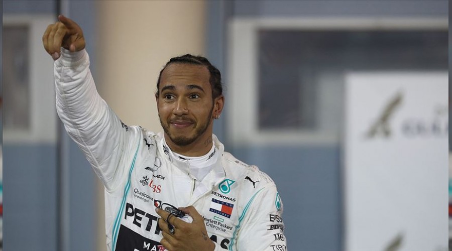 Hamilton, Schumacher'in ensesinde