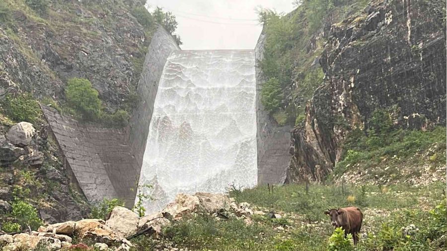 Hasanlar barajında doluluk yüzde 198'e ulaştı