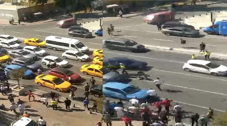 İstanbul'un göbeğinde cam silici terörü