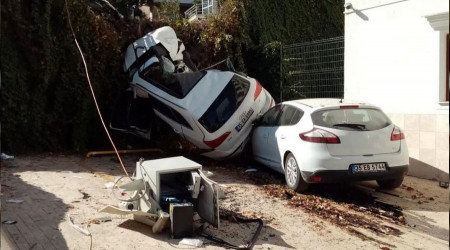 İzmir'de freni patlayan kamyon dehşet saçtı: 1 ölü, 6 yaralı