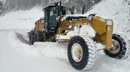 Karabük'te 166 köy yolu ulaşıma kapandı