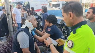 Kırmızı ışık ihlali yapan kamyonet ortalığı savaş alanına çevirdi