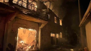 Manisa'da yangın felaketi