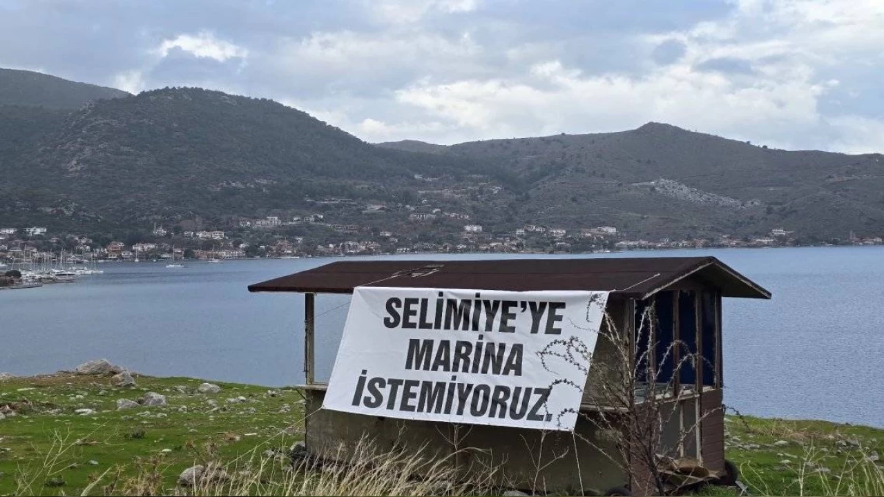 Marmaris Selimiye'ye marina yaplmasna tepki