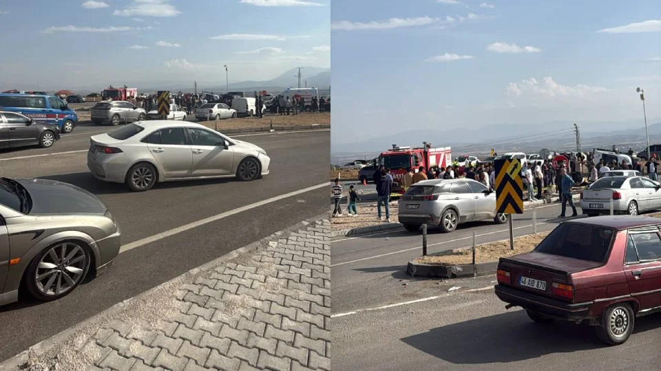 MHP'li milletvekili ve il başkanının konvoyunda kaza: 1 ölü, 4 yaralı