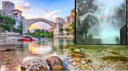 Mostar Köprüsü'nün bombalanmasının üzerinden 29 yıl geçti