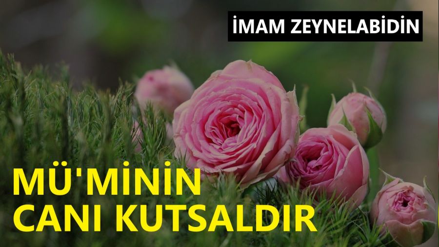 Mü'minin canı kutsaldır