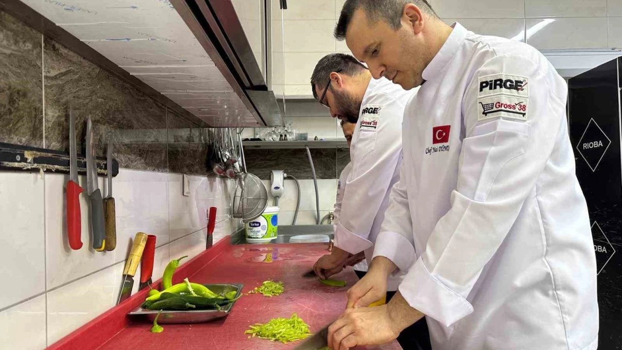 O yemek Kayseri'ye altın madalya getirdi