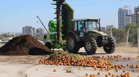 Organik atıklar gübreye dönüştürülecek