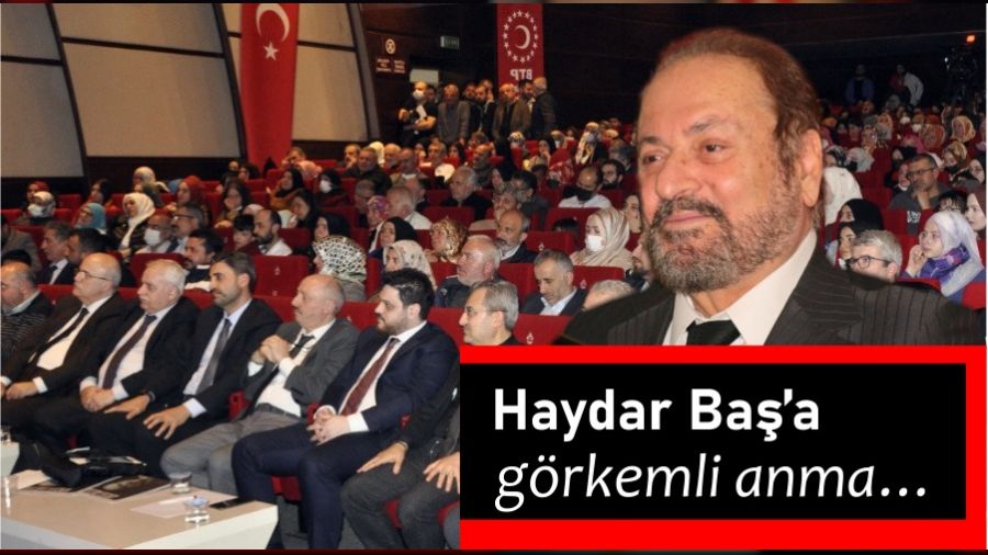 Prof.Dr.Haydar Ba'a grkemli anma