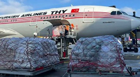Rusya'dan Türkiye'ye 170 tonu aşkın yardım gönderildi
