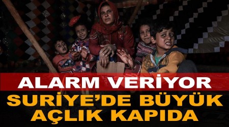 Suriye'de büyük açlık kapıda