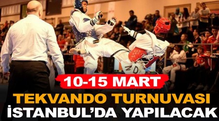 Tekvando Turnuvası İstanbul'da yapılacak