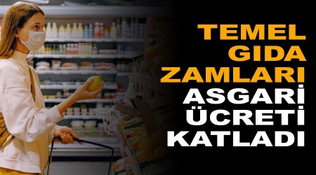 Temel gda zamlar asgari creti katlad