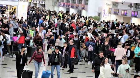 Turizm kenti Antalya rekora devam ediyor