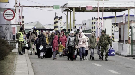 1 milyon 67 bin kişi Polonya'ya sığındı