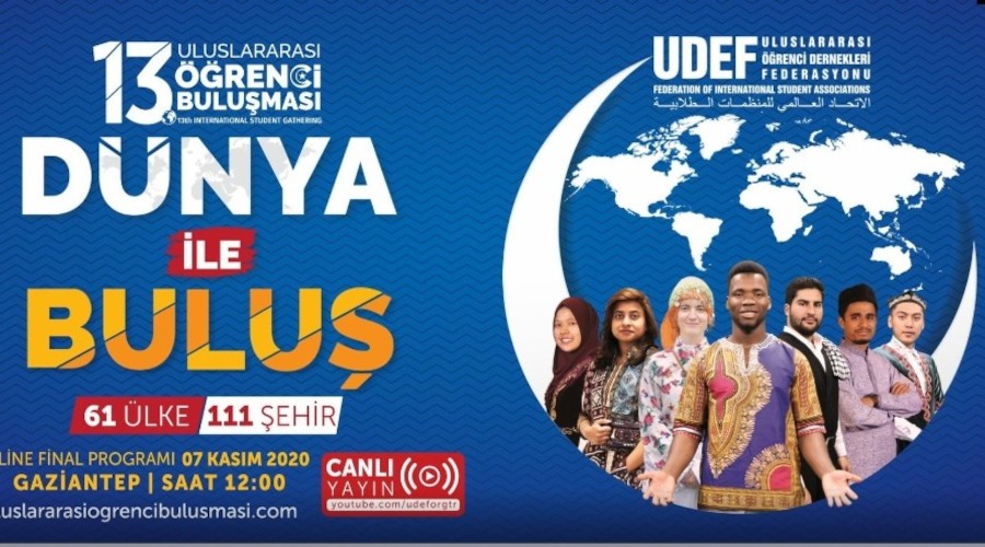 13'üncü uluslararası öğrenci buluşmaları Gaziantep'te