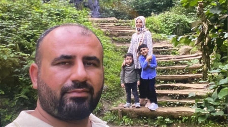 4 kişilik ailenin son selfiesi