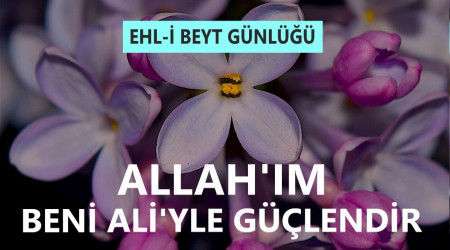 ‘Allah’ım, beni Ali’yle güçlendir’