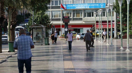 Aydın'da termometreler 43 dereceyi gösterdi