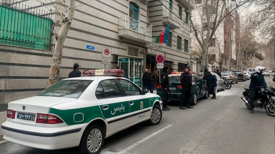 Azerbaycan'ın Tahran büyükelçiliğine saldırı