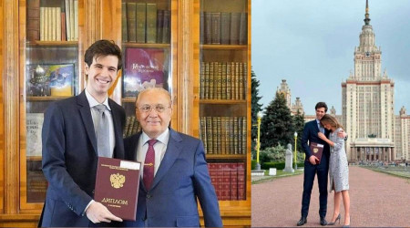 Beşar Esad'ın oğlu Moskova'da mezun oldu