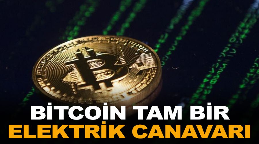 Bitcoin tam bir elektrik canavarı