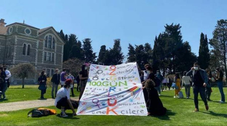 Boğaiçi'nde eylem dalya dedi