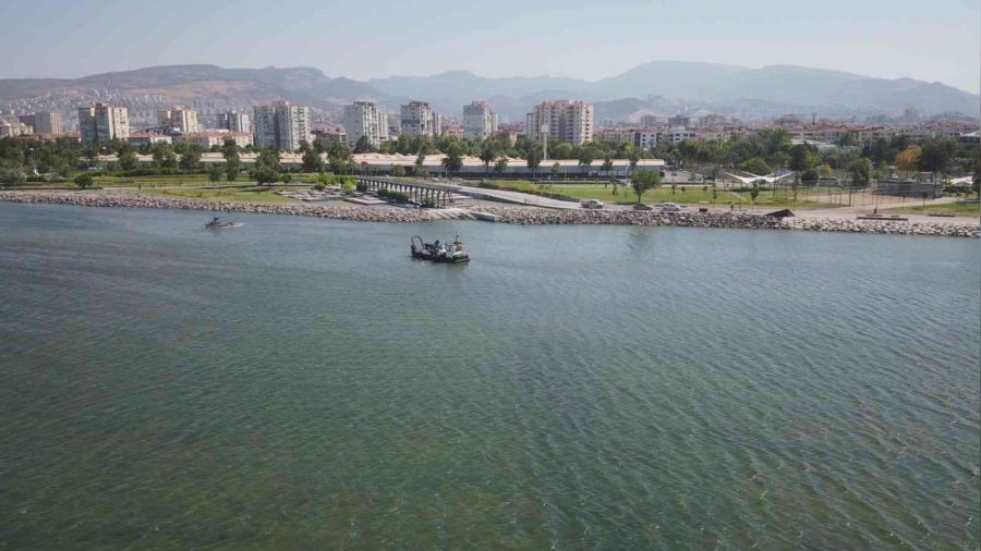 Bostanl'daki deniz marulu temizlii tamamland