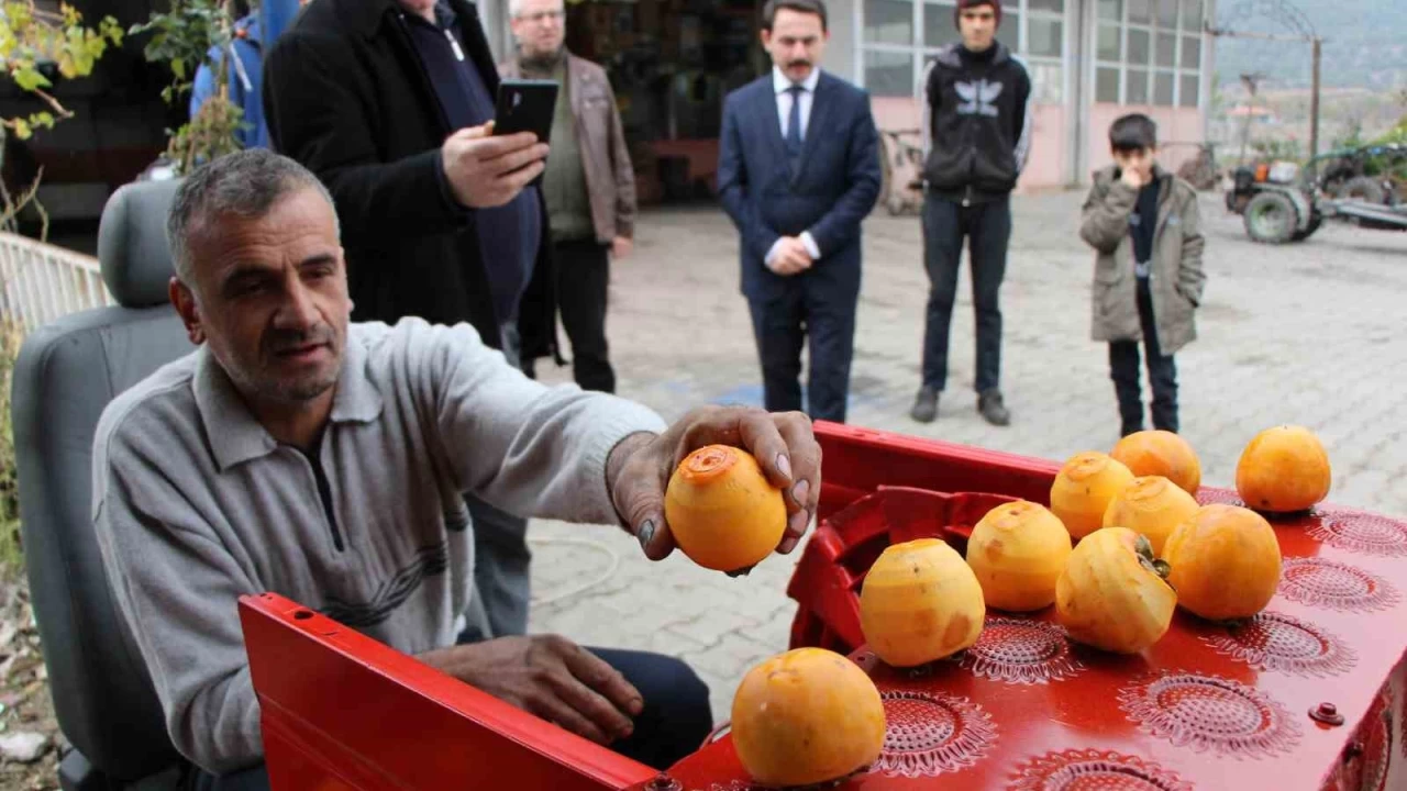 amar makinesini hurma soyma makinesine dntrd