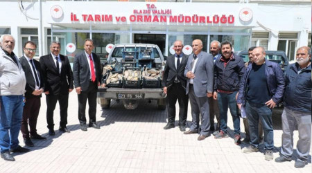 Elaz'da 1 ton 150 kilogram kaak avlanan balk yakaland