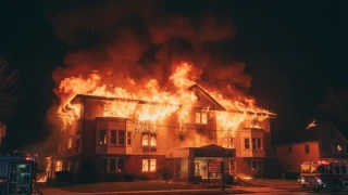 Endonezya'da huzurevinde yangın: 16 ölü