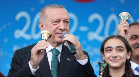 Erdoan yeni eitim retim yl alna katld