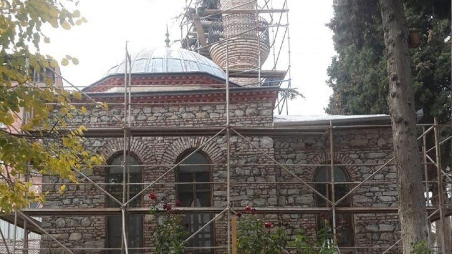 Ertuğrul Gazi'nin mescidinde restorasyon çalışmaları başladı