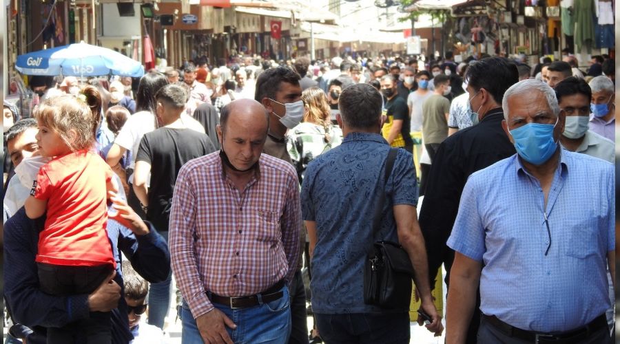 Gaziantep'te yasak ncesi korkutan grnt