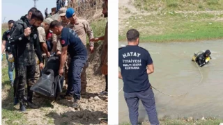 Hatay'da sulama kanalna giren 9 yandaki ocuk ld