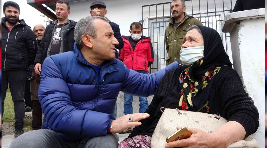 Heyelanda evi yıkıldı, 60 senelik emeği gitti