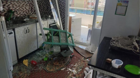 Hortum evleri savaş alanına çevirdi