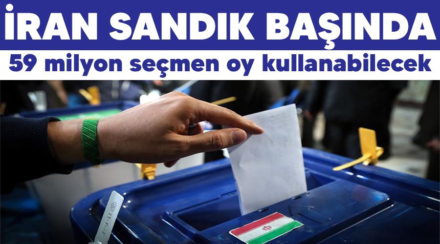İran sandık başında